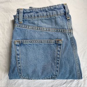 High Waisted Mom Jeans